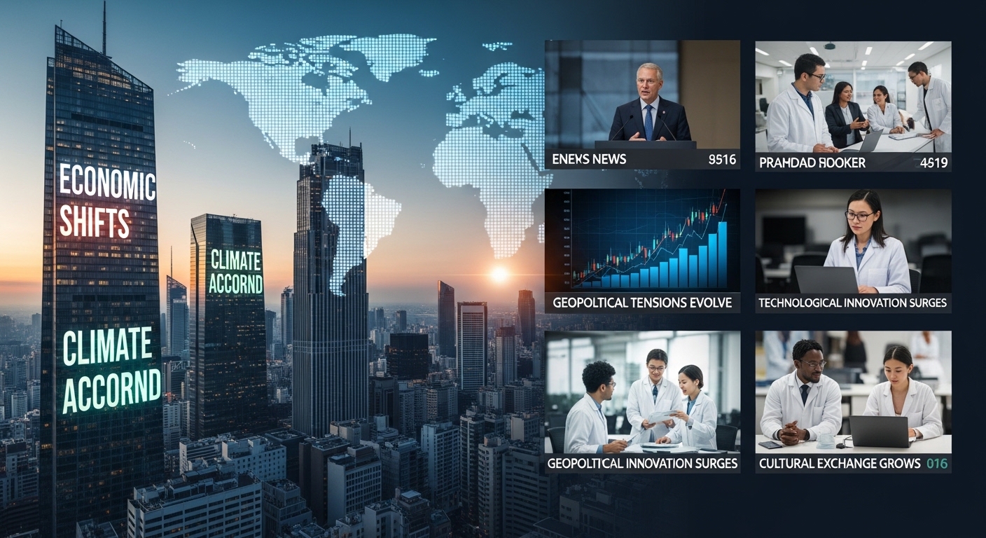 International News Reflects Fast Changing Global Situation